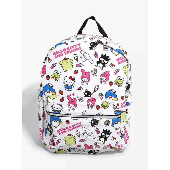Bioworld Handbags - Hello Kitty And Friends Allover Print Backpack NEW